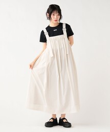 ギャザー ジャンパースカート