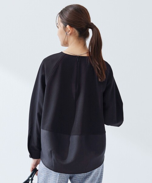 size SHORTあり］fleurie(フルリー) フォルム プルオーバー ブラウス