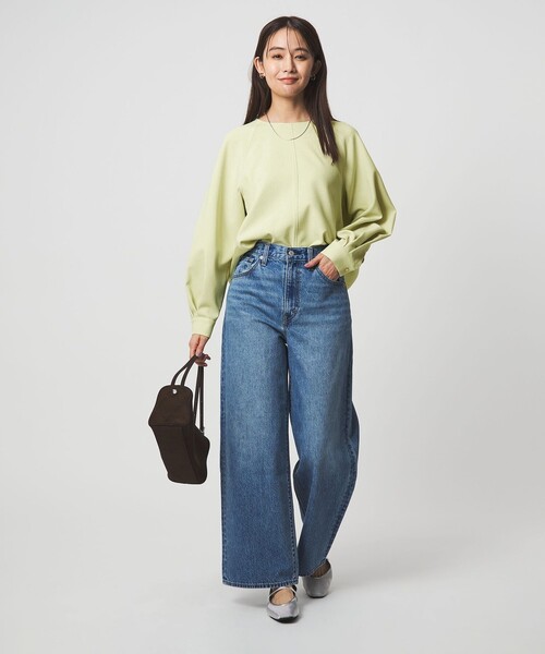 size SHORTあり］fleurie(フルリー) フォルム プルオーバー ブラウス