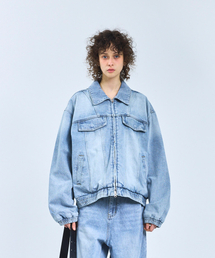 STANDARDERROR（スタンダードエラー）の「87-STAN119 [クラシック] ヴィンテージウォッシングワークデニムジャケットスノーブルー（デニムジャケット）」