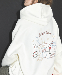 CPGN STUDIO（コンパーニョ）の「ル・プティ・プリンス刺繍フードパーカークリーム（パーカー）」