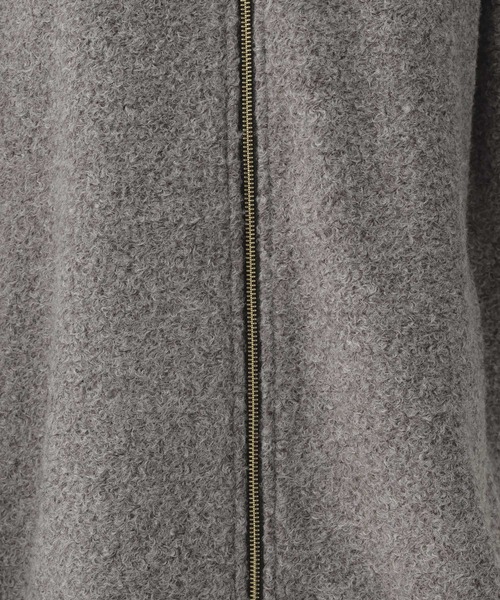 Elura（エルーラ）の「カーリーシャギーポンチョ/632315（ポンチョ・レディース・グレー/キャメル・FREE）」の18枚目の写真