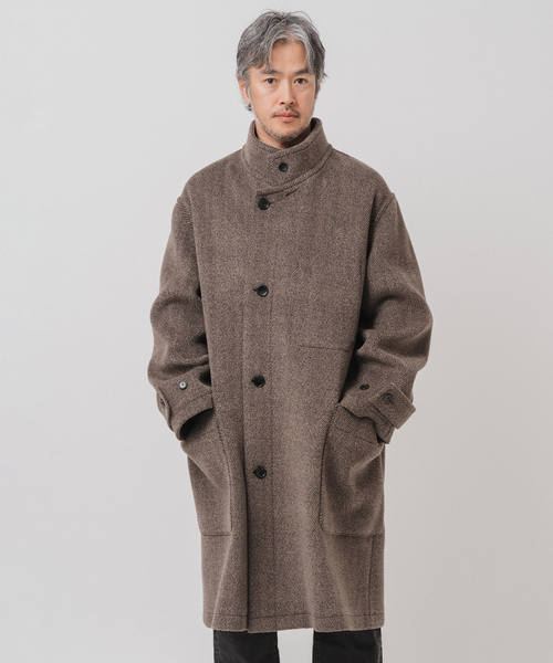 EDIFICE（エディフィス）の「E. トリプルパイル ローブ コート（その他アウター・メンズ・ブラウン/ダークグリーン/ブラック・LARGE/MEDIUM/SMALL）」の7枚目の写真