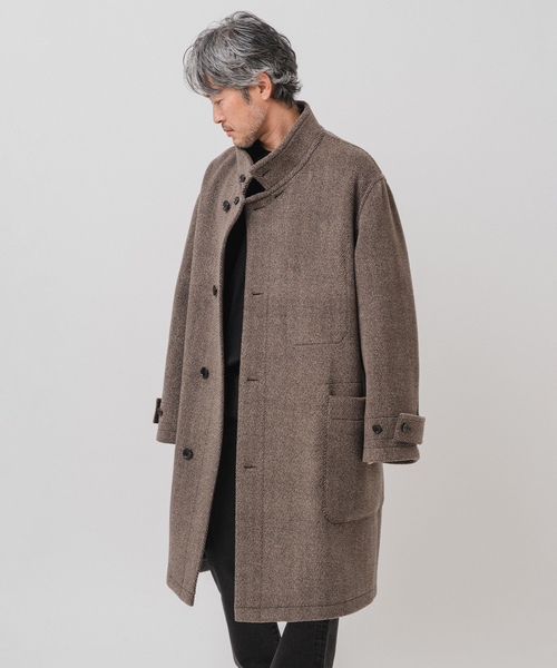 EDIFICE（エディフィス）の「E. トリプルパイル ローブ コート（その他アウター・メンズ・ブラウン/ダークグリーン/ブラック・LARGE/MEDIUM/SMALL）」の9枚目の写真