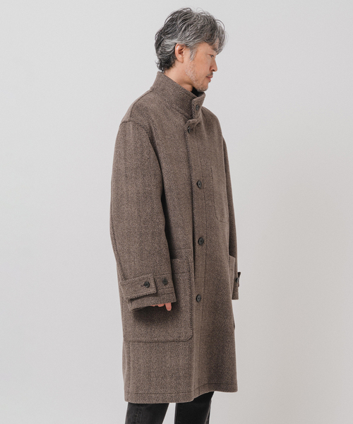 EDIFICE（エディフィス）の「E. トリプルパイル ローブ コート（その他アウター・メンズ・ブラウン/ダークグリーン/ブラック・LARGE/MEDIUM/SMALL）」の11枚目の写真