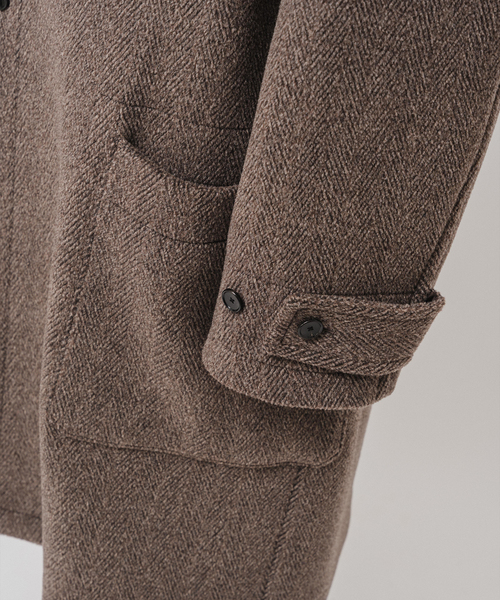 EDIFICE（エディフィス）の「E. トリプルパイル ローブ コート（その他アウター・メンズ・ブラウン/ダークグリーン/ブラック・LARGE/MEDIUM/SMALL）」の13枚目の写真