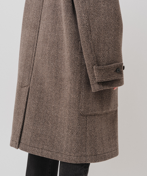 EDIFICE（エディフィス）の「E. トリプルパイル ローブ コート（その他アウター・メンズ・ブラウン/ダークグリーン/ブラック・LARGE/MEDIUM/SMALL）」の14枚目の写真