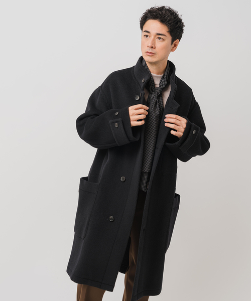 EDIFICE（エディフィス）の「E. トリプルパイル ローブ コート（その他アウター・メンズ・ブラウン/ダークグリーン/ブラック・LARGE/MEDIUM/SMALL）」の17枚目の写真