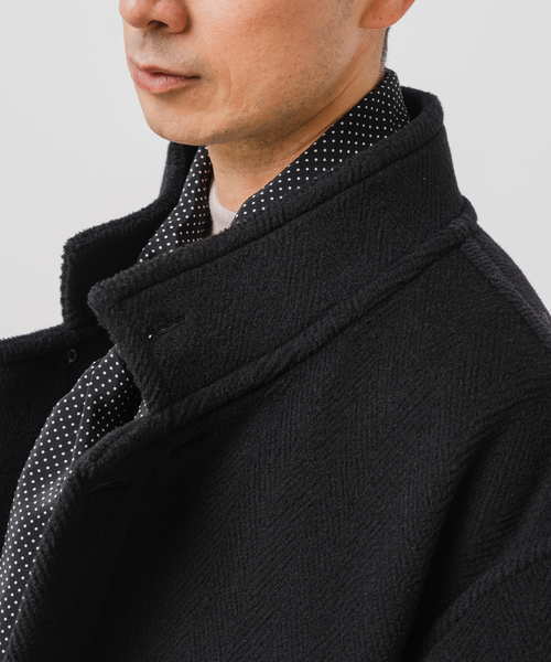 EDIFICE（エディフィス）の「E. トリプルパイル ローブ コート（その他アウター・メンズ・ブラウン/ダークグリーン/ブラック・LARGE/MEDIUM/SMALL）」の22枚目の写真