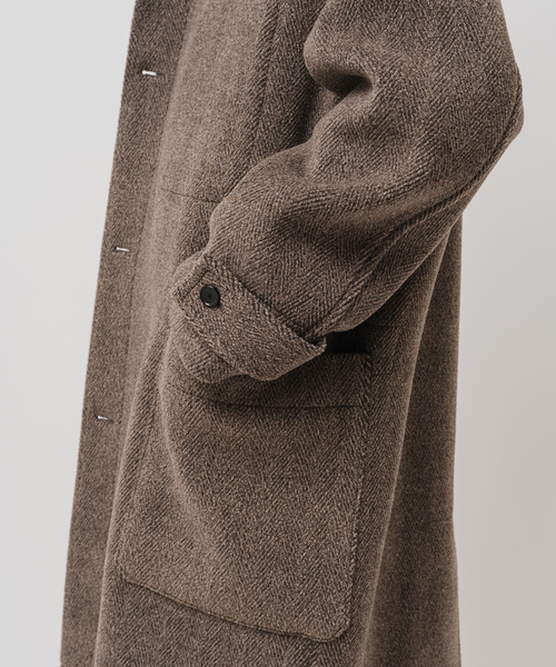 セール】E. トリプルパイル ローブ コート（その他アウター）｜EDIFICE