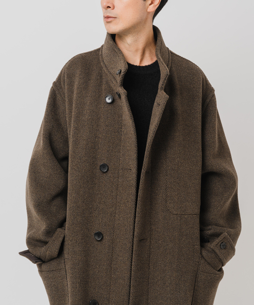 セール】E. トリプルパイル ローブ コート（その他アウター）｜EDIFICE