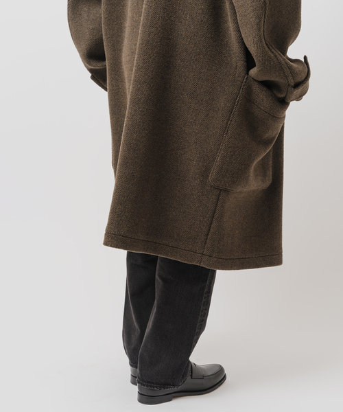 セール】E. トリプルパイル ローブ コート（その他アウター）｜EDIFICE