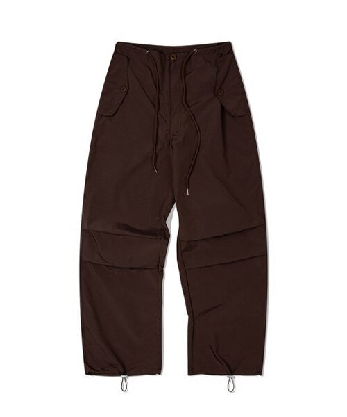 MOAA（モア）の「ナイロンパラシュートパンツ (ブラウン)（その他パンツ・レディース・その他・SMALL/MEDIUM/LARGE）」の2枚目の写真