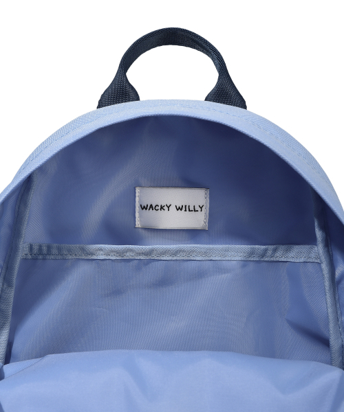 Wacky WiLLy(ワッキーウィリー)の「リリー デイリーミニバックパック ブルー(バックパック/リュック・レディース・その他・F)」の7枚目の写真