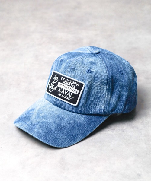 AVIREX（アヴィレックス）の「●AVIREX●US NAVY CAP（キャップ・メンズ・ブラック/サックスブルー/インディゴブルー・FREE）」の3枚目の写真