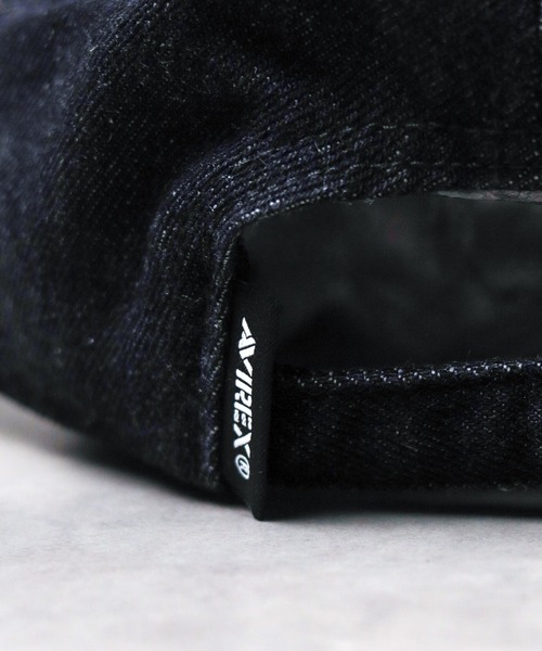 AVIREX（アヴィレックス）の「●AVIREX●US NAVY CAP（キャップ・メンズ・ブラック/サックスブルー/インディゴブルー・FREE）」の5枚目の写真