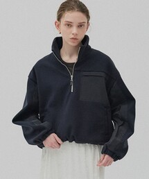 PUBLIC TOKYO | コンビハーフジッププルオーバー(パーカー)