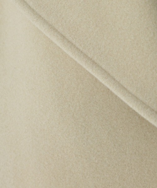 BABYLONE(バビロン)の「モッサショートコート(ピーコート・レディース・ネイビー/サックスブルー/クリーム・フリー)」の5枚目の写真