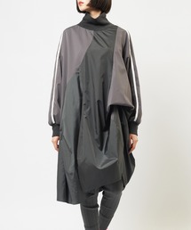 gomme（ゴム）の「ハイネックタフタワンピース（ワンピース）」