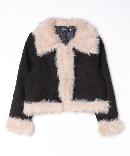 インポートロッサ　ムートンファージャケット VLAB Laboratorio N.5 ヴィラボ ムートンジャケット LOVE FW36633 982