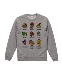 Rendez-Vous（ランデヴー）の「【 SUPER MARIO 】 スーパーマリオ クルーネックスウェット 集合 25W11（スウェット）」