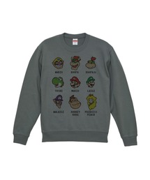 Rendez-Vous（ランデヴー）の「【 SUPER MARIO 】 スーパーマリオ クルーネックスウェット 集合 25W11（スウェット）」