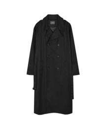 FLAREUP（フレアアップ）の「Oversized Raglan Trench Coat - Black (FL-020)（トレンチコート）」