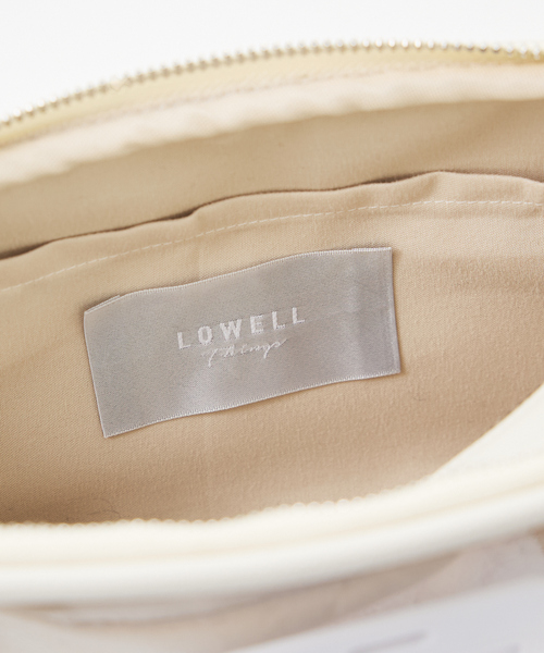 LOWELL things（ロウェル　シングス）の「【推し活】オシゴト/マルチポーチバッグ/ぬいポーチ/ハンドル付き/推し活ポーチ（トートバッグ・レディース・ブラック/オフホワイト・フリー）」の14枚目の写真