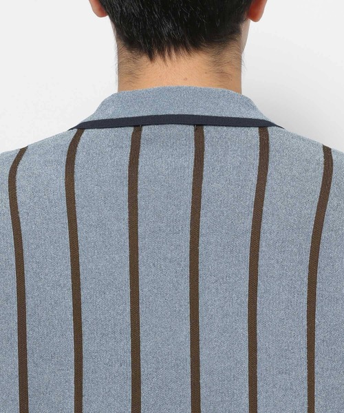 HARE（ハレ）の「ラインゲームシャツニットプルオーバー(HARE)（ニット/セーター・メンズ・ブラック/ブルー・FREE）」の20枚目の写真