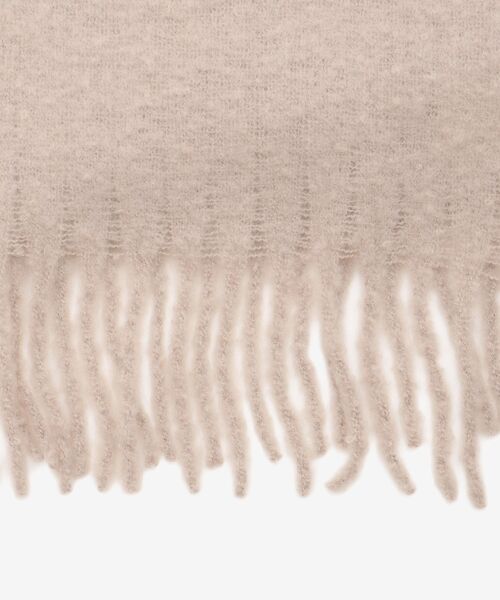 MAJESTIC LEGON（マジェスティックレゴン）の「アソートブークレストール（ストール/ショール・レディース・アイボリー/ベージュ系その他2/ベージュ/ピンク/グレー系その他/グレー・FREE）」の19枚目の写真