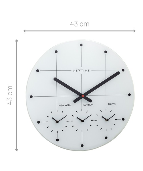 salle de bal（サルデバル）の「【NeXtime / ネクスタイム】Big City / ビッグシティ(NXT-8197) ECI（置時計・レディース・ブラック/ホワイト・FREE）」の3枚目の写真