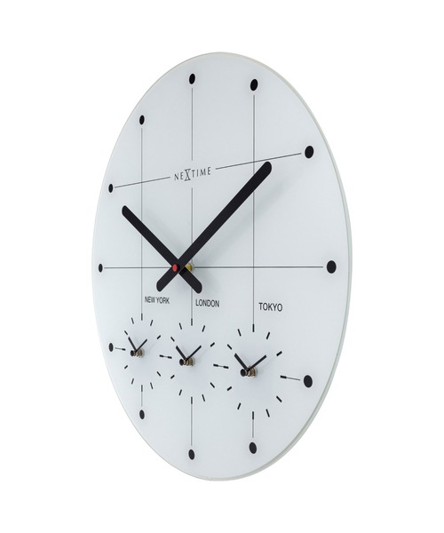 salle de bal（サルデバル）の「【NeXtime / ネクスタイム】Big City / ビッグシティ(NXT-8197) ECI（置時計・レディース・ブラック/ホワイト・FREE）」の4枚目の写真