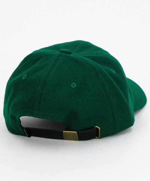 POLeR（ポーラー）の「POLeR/ポーラー WOOL EMB BASEBALL CAP ウール ベースボールキャップ（キャップ・メンズ・グリーン/ネイビー/ブラック・ONE SIZE）」の6枚目の写真
