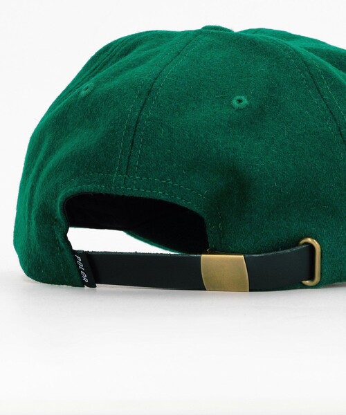 POLeR（ポーラー）の「POLeR/ポーラー WOOL EMB BASEBALL CAP ウール ベースボールキャップ（キャップ・メンズ・グリーン/ネイビー/ブラック・ONE SIZE）」の8枚目の写真