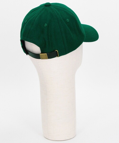 POLeR（ポーラー）の「POLeR/ポーラー WOOL EMB BASEBALL CAP ウール ベースボールキャップ（キャップ・メンズ・グリーン/ネイビー/ブラック・ONE SIZE）」の12枚目の写真