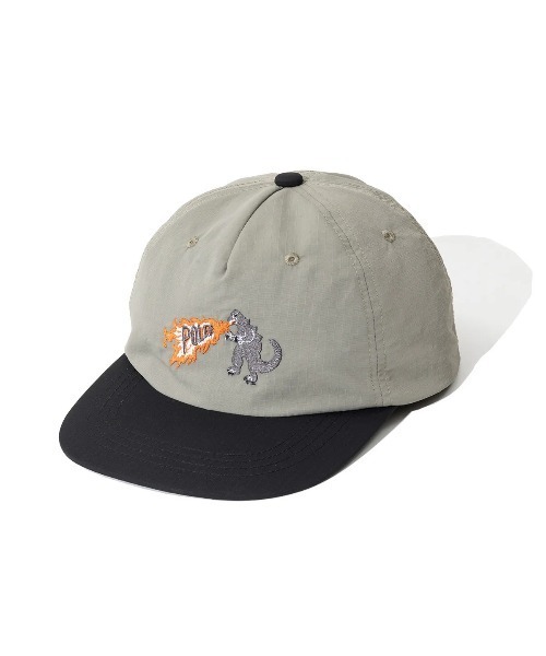 POLeR（ポーラー）の「POLER NYLON EMB CAP（ポーラー ナイロン EMB キャップ）（キャップ・メンズ・ブルー/グレー/グリーン・ONE SIZE）」の2枚目の写真
