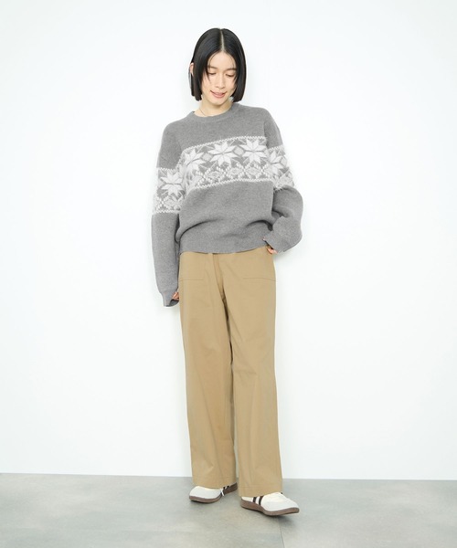 Mac-House(マックハウス)の「ベイカーパンツ(カーゴパンツ・レディース・ネイビー/ベージュ/カーキ・M/L)」の21枚目の写真