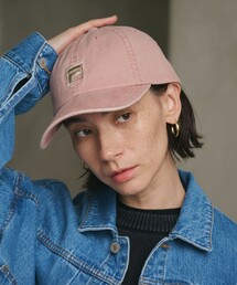 FILA | 【別注】＜FILA＞コットン ウォッシュ ロゴ キャップ(キャップ)