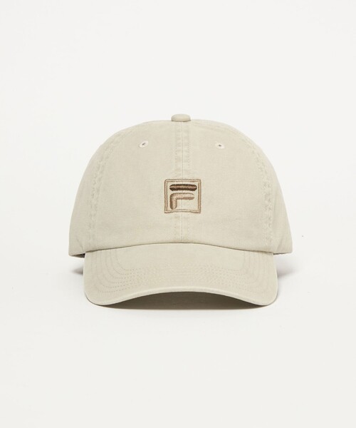 FILA（フィラ）の「【別注】＜FILA＞コットン ウォッシュ ロゴ キャップ（キャップ・レディース・ダークブラウン/ライトピンク/ナチュラル・FREE）」の12枚目の写真