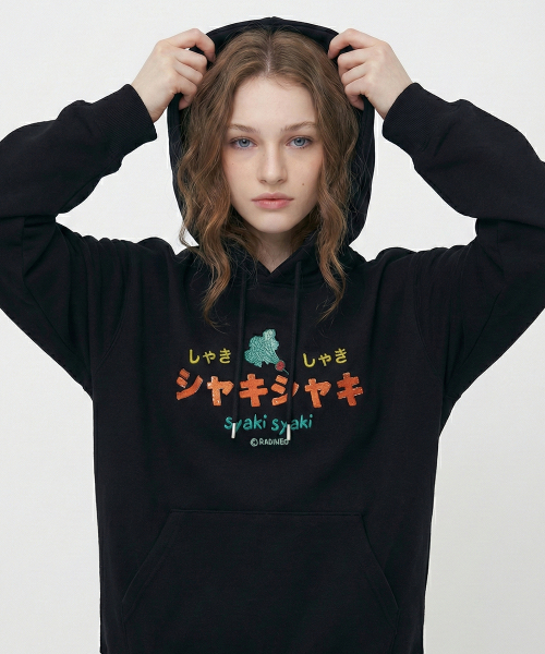 RADINEO(ラディネオ)の「アサクフード ブラック(パーカー・メンズ・その他・MEDIUM/LARGE/X-LARGE)」の1枚目の写真