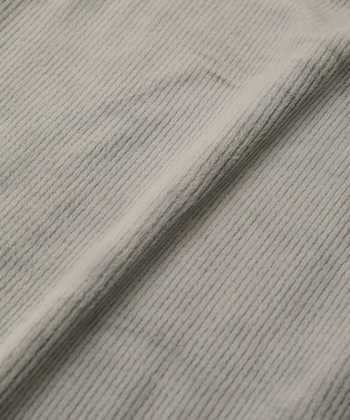 Green　Parks（グリーンパークス）の「ぽかぽか裏起毛ベロアイージーパンツ（その他パンツ・レディース・ブラック/サックスブルー/アイボリー/チャコールグレー・FREE）」の20枚目の写真