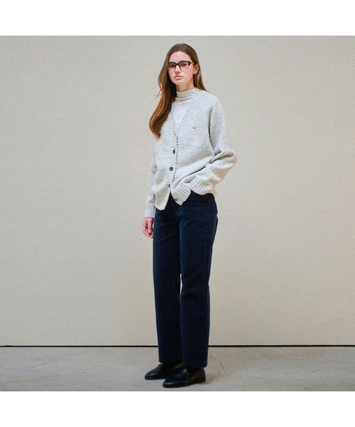 SLOWLOLLI(スローローリ)の「Classic corduroy pants_4 Colors(その他パンツ・レディース・アイボリー/Wine/ネイビー/ブラウン・3(L)/2(M)/1(S))」の3枚目の写真