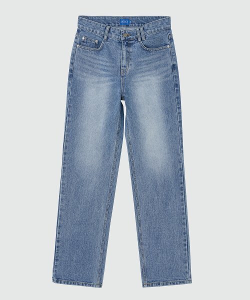 DECET(デケト)の「Dawn Semi Wide Jeans DCPT002LaserLightBlue(デニムパンツ・レディース・その他・26/28/34/30)」の5枚目の写真