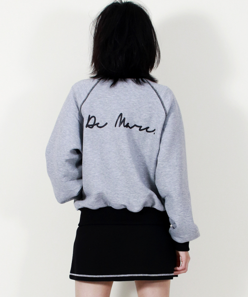 DEMARC(ドゥマーク)の「カラーステッチ ネオプレン ロゴ ブルゾン ジャンパー グレー(ブルゾン・レディース・その他・MEDIUM/LARGE)」の11枚目の写真