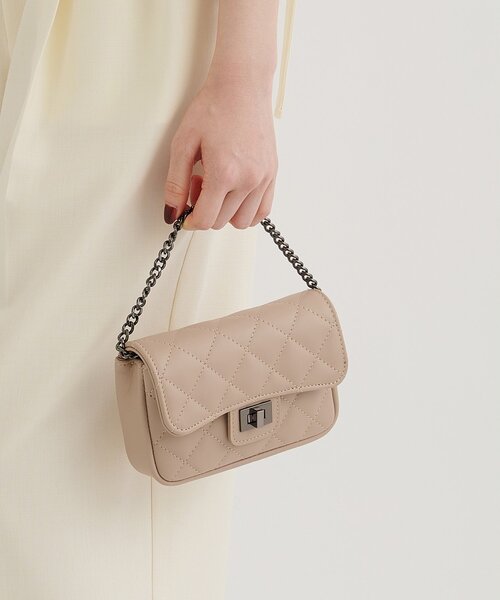 Whim Gazette（ウィムガゼット）の「【Hoaw.】チェーンミニバッグ