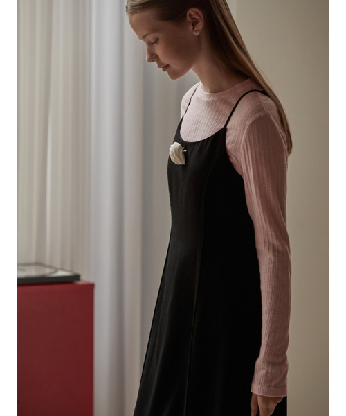 BEMUSE MANSION(ビミューズマンション)の「Bustier cutting line top - Pink(Tシャツ/カットソー・レディース・ピンク・FREE)」の3枚目の写真