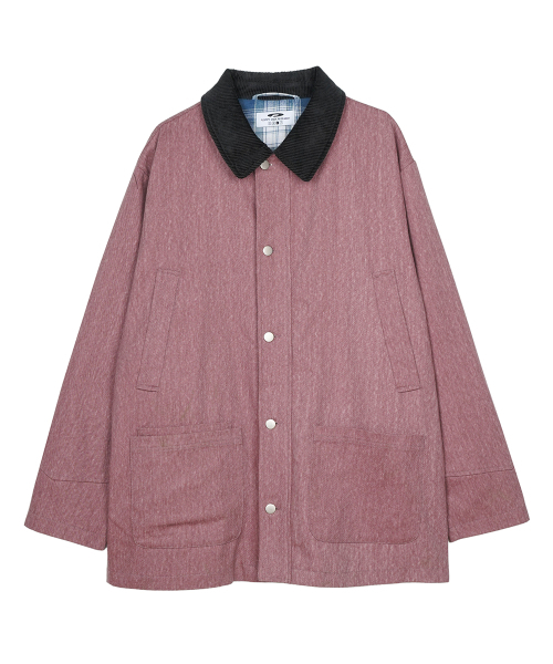 FDR(エフディーアール)の「Work Safari Chore Long Jacket Pink(ミリタリージャケット・メンズ・その他・SMALL/MEDIUM/LARGE)」の2枚目の写真
