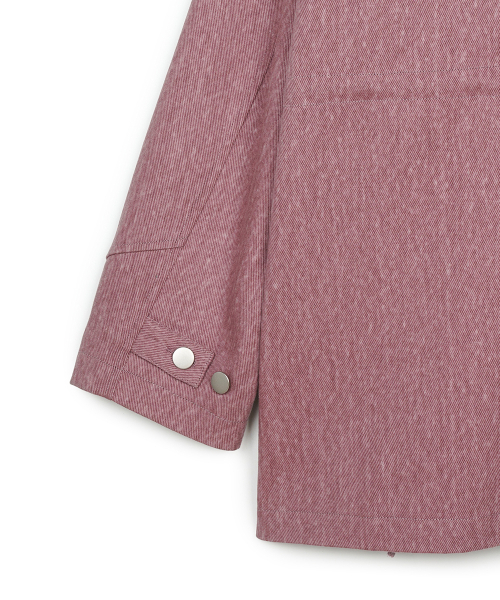 FDR(エフディーアール)の「Work Safari Chore Long Jacket Pink(ミリタリージャケット・メンズ・その他・SMALL/MEDIUM/LARGE)」の6枚目の写真