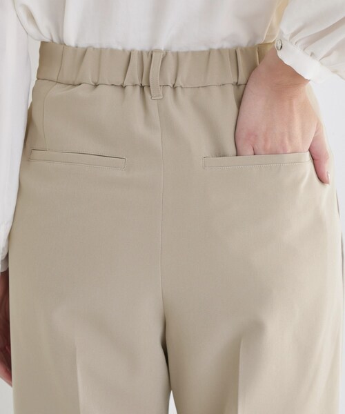THE SHOP TK （ザ ショップ ティーケー ）の「【通勤・セレモニー】美脚シルエット ダブルクロステーパードパンツ/セットアップ可（その他パンツ・レディース・ベージュ/ブラック/ネイビー・12/14/13/11）」の21枚目の写真