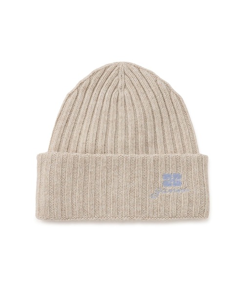 GANNI(ガニー)】Core Future Wool Knit Bennie（ニットキャップ